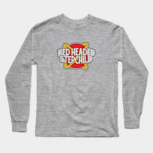 Red Headed Stepchild Super Hero Emblem Long Sleeve T-Shirt